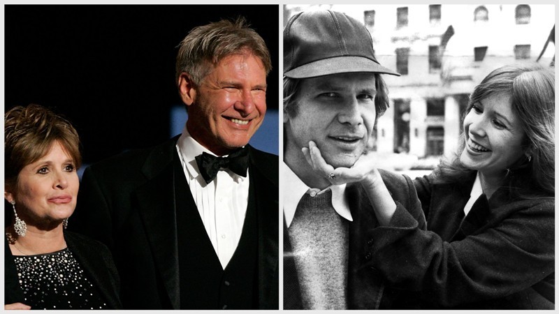 Harrison Ford (Han Solo) a Carrie Fisher (princezná Leia) sa stretnú opäť pred kamerami